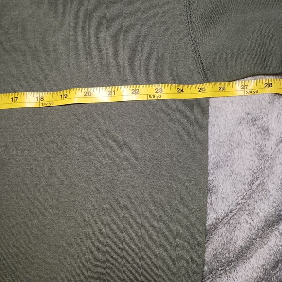 Vintage 90s BLANK RUSSELL ATHLETIC Crewneck Sweatshirt X-Large Green Made In Usa - Picture 8 of 16